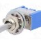 Intrerupator basculant, 2 pozitii, mod comutare ON-(ON), SPDT, MIYAMA - MS-500B-B