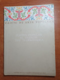 caiete de arta populara - portul popular al sasilor din transilvania-anul 1956