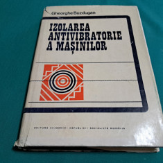 IZOLAREA ANTIVIBRATOARE A MAȘINILOR / GHEORGHE BUZDUGAN / 1980 *