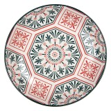 Cumpara ieftin Set 2 farfurii ceramica multicolora 21x3 cm