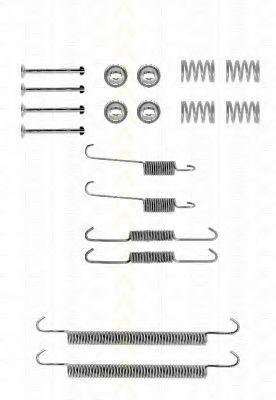 Set accesorii, sabot de frana RENAULT MEGANE I (BA0/1) (1995 - 2004) TRISCAN 8105 102582 foto