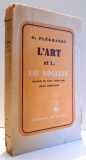 L&#039;ART ET LA VIE SOCIALE par G. PLEKHANOV , 1949