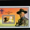 Mongolia 1992-Cercetasi,Jamborea mondiala Korea 1991,colita MNH,Mi.Bl.197a