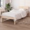 Cadru de pat single, 90x190 cm, lemn masiv de pin