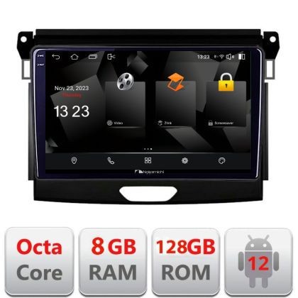 Navigatie Ford Ranger 5960Pro-574 Android Octa Core Qualcomm 2K Qled 8+128 DTS DSP 360 4G Optical CarStore Technology