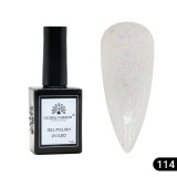 Oja semipermanentă Global Fashion, Gel polish&nbsp;Elite Glow 15&nbsp;ml,&nbsp;114