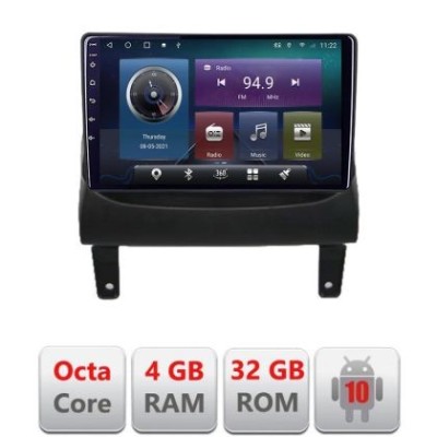 Navigatie Opel Meriva 2010-2017 Android radio gps internet Octa core 4+32 KIT-meriva+EDT-E409 CarStore Technology foto