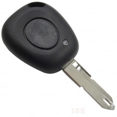 Carcasa cheie auto cu 1 buton cauciucat, compatibila Renault RE-100 AllCars foto