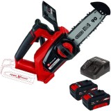 Einhell FORTEXXA 18/20 TH PXC + Twinpack + 4514095 - Drujba 20 cm 7 m/s + Set 2 acumulatori si incarcator Li-Ion 18 V 4 Ah