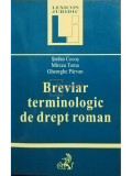 Stefan Cocos - Breviar terminologic de drept roman (editia 2001)