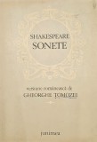 Gheorghe Tomozei, Shakespeare - Sonete, versiune rom&acirc;nească, 1978