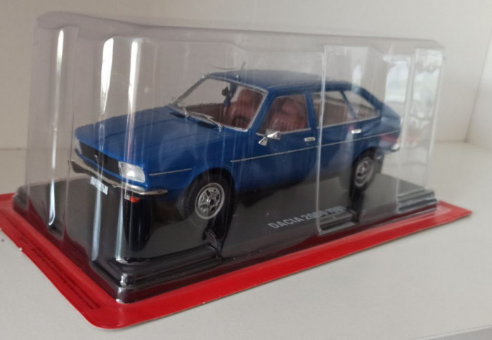 Macheta Dacia 2000 1981 - Hachette Automobile de Neuitat 1/24