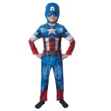 Cumpara ieftin Costum Avengers Captain America pentru baieti 104-116 cm 4-6 ani