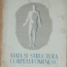 Viața și structura corpului omenesc - A.A. Malinovschi - 1948, Cartea rusa