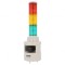 Semnalizator LED Coloană Roșu-Ambră-Verde 24V