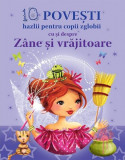 Cumpara ieftin 10 povești hazlii pentru copii zglobii cu și despre Z&acirc;ne și vrăjitoare - Hardcover - Claire Bertholet - Prut