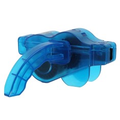Instrument curatare lant bicicleta, plastic, albastru, 115g