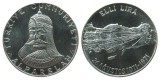 P10 turcia 50 lire/Agint/UNC/900th Anniversary of the Battle of Malazgirt