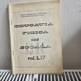 Educatia fizica in scoala Vol. LIV