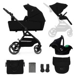 CARUCIOR KINDERKRAFT YOXI 3IN1 (MINK PRO) PURE BLACK