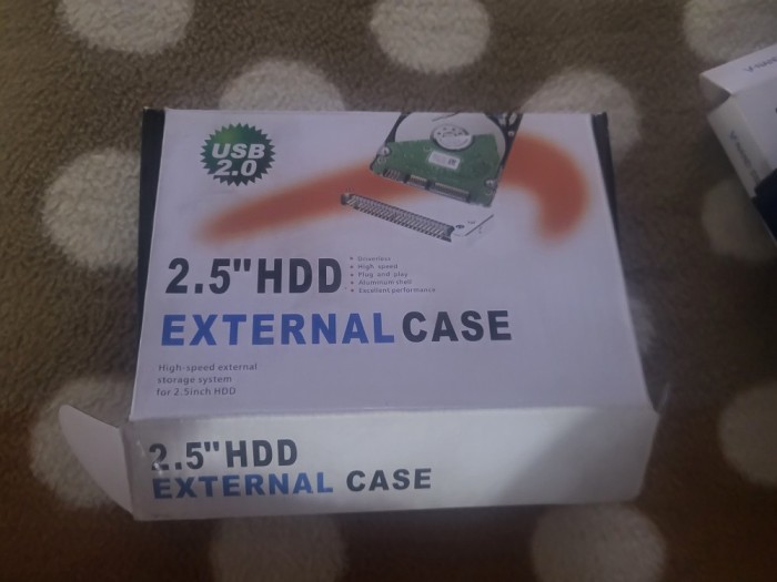 Rack SATA 2.5 HDD external case