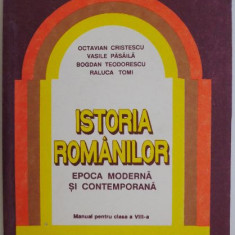 Istoria romanilor. Manual pentru clasa a VIII-a – Octavian Cristescu (1998)