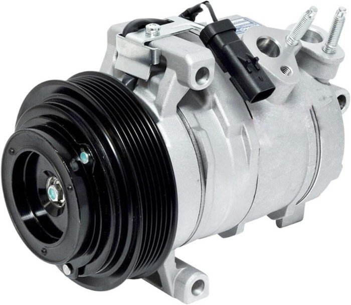 Compresor AC nou Dodge Durango 10-, motor: 5.7 V8, tip Denso: 10SRE18C, Diam. fulie (mm) 120, 55111514AB; 55111514AC