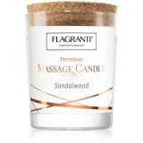Flagranti Massage Candle Sandal Wood lum&acirc;nare de masaj 70 ml