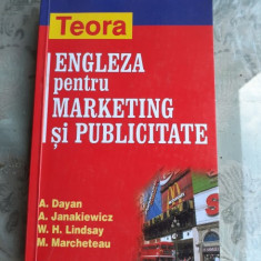 ENGLEZA PENTRU MARKETING SI PUBLICITATE - A. DAYAN