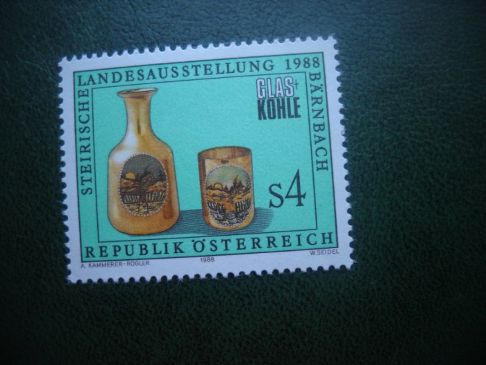 HOPCT TIMBRE MNH 629 EXPOZITIA STYRIE 1988 -1 VAL AUSTRIA