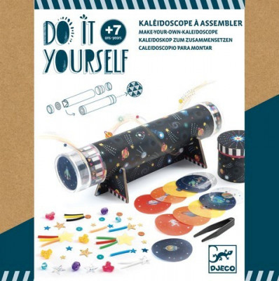 Set creativ DIY Djeco - Cum sa creezi un caleidoscop foto