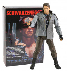 Figurina Arnold Schwarzenegger Tech Noir T-800 18 cm foto