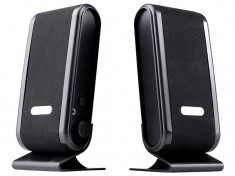 Speakers PC Tracer Quanto, 2.0, 5W RMS, USB, Black foto