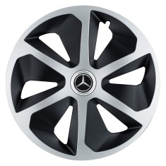Set 4 capace roti Roco Gri-Negru R17 pentru gama auto Mercedes-Benz