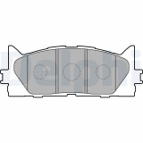 DELPHI LP2169 set placute frana,frana disc