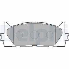 DELPHI LP2169 set placute frana,frana disc