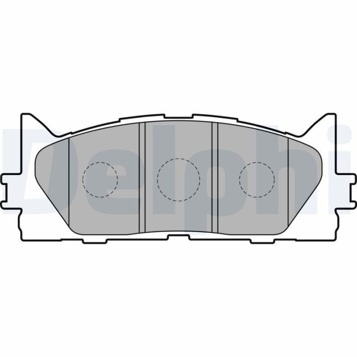 DELPHI LP2169 set placute frana,frana disc