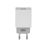 Incarcator retea 2.4A cu 2 USB alb Cod: XO-L65EU