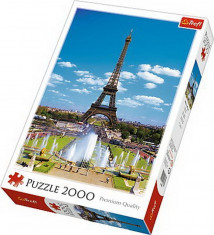 Puzzle Trefl 2000 Turnul Eiffel foto