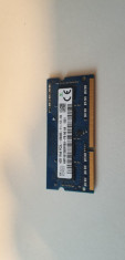 RAM Memorie Laptop SODIMM Hynix 4GB DDR3L PC3-10600S 1333 MHZ foto