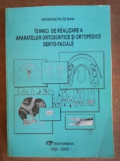 Tehnici de realizare a aparatelor ortodontice si ortopedice dento-faciale - Georgeta Zegan foto