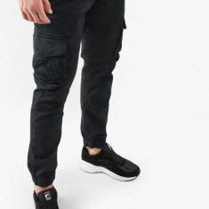 Alpha Industries pantaloni Army Pant bărbați, culoarea negru 196210.03-black