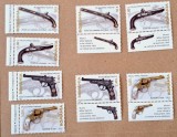 TIMBRE ROMANIA LP1794+1794a/2008 ARME DE FOC MUZEUL MILITAR -Serii simple -MNH, Nestampilat