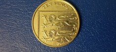 Moneda Marea Britanie 10 Pence 2017 Regina Elizabeth