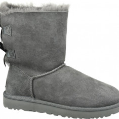 Cizme de iarna UGG Bailey Bow II 1016225-GREY gri