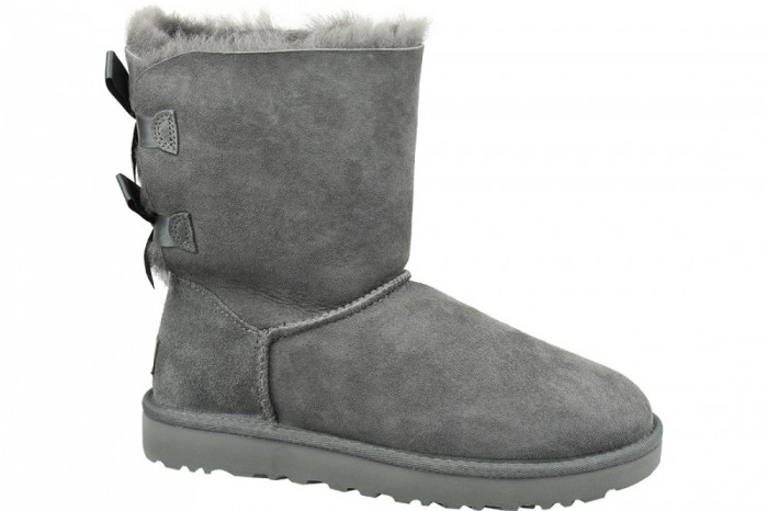 Cizme de iarna UGG Bailey Bow II 1016225-GREY gri