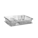 Cumpara ieftin Uscator pentru vase, tava pentru colectarea apei, 40 x 29 x 9 cm, Gri, General