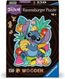 Puzzle din lemn 150 piese - Disney - Lilo &amp; Stitch - Sticht | Ravensburger