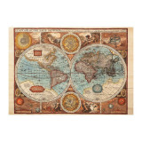 Puzzle Harta lumii din 1626 Dino Toys, 500 piese, 15 ani+