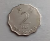 C50 - Moneda foarte veche - Hong Kong - 2 dolari - 1997, Asia